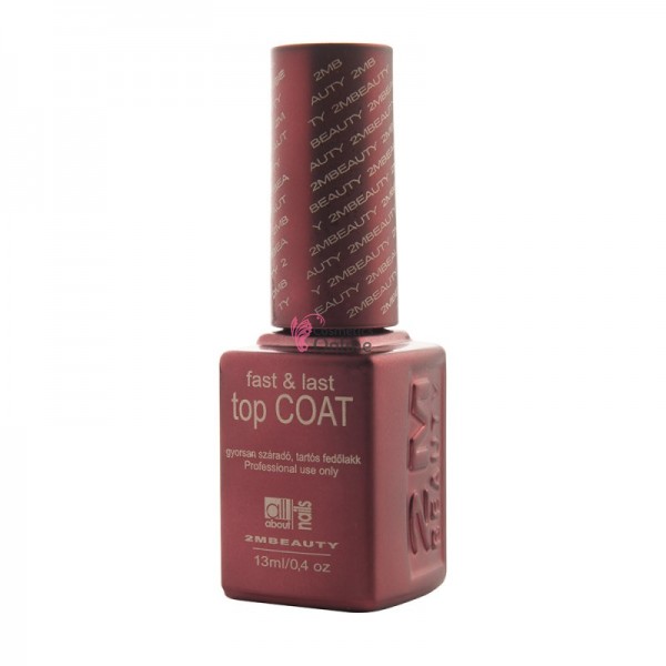 Top Coat Fast and Last 2M Beauty 13ml